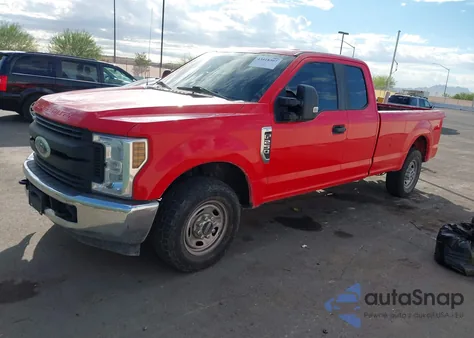 2019 Ford F-250 Xl из США, поврежденный, VIN 1FT7X2A68KED72099